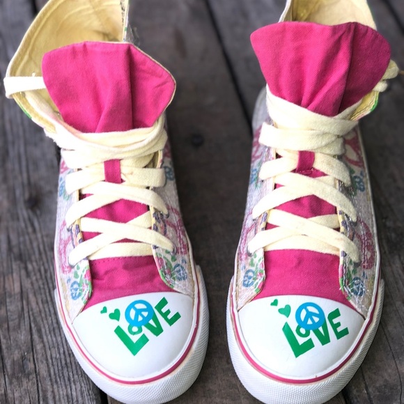 Justice Other - Justice Converse high top sneakers